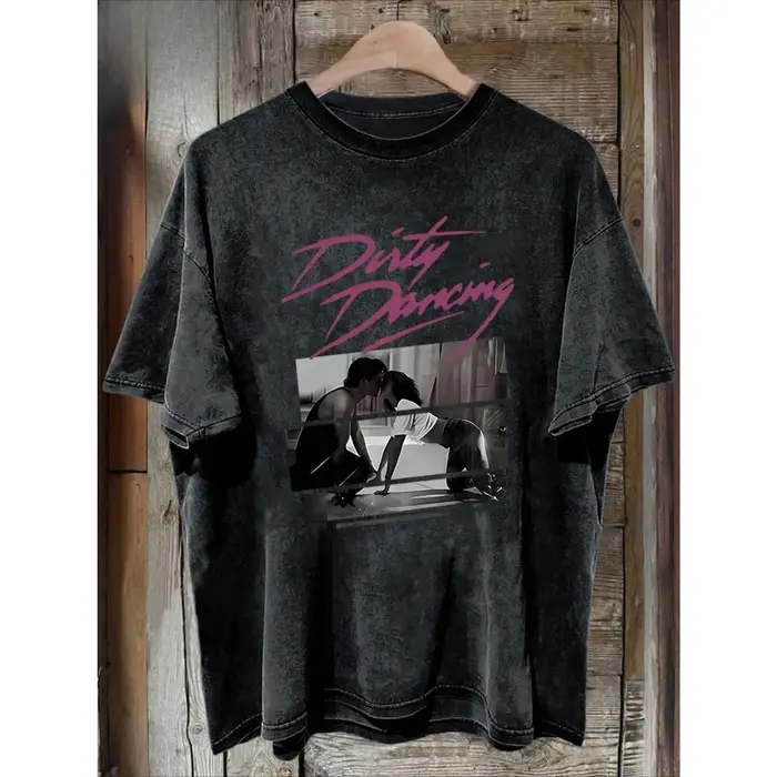 T-shirt pour femme du Festival du Printemps 2026, imprimé avec le motif du film « Dirty Dance ». Con