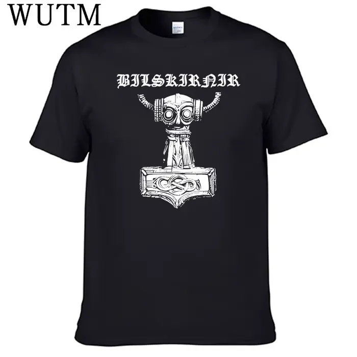 Nouveau t-shirt Bilskirnir 100% coton pour hommes