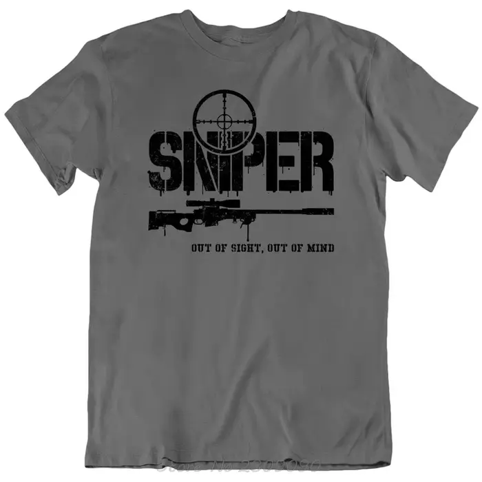Sniper Us Army Special Force Seals Para Sas T-shirt surdimensionné décontracté col rond été unisexe hauts t-shirts coton