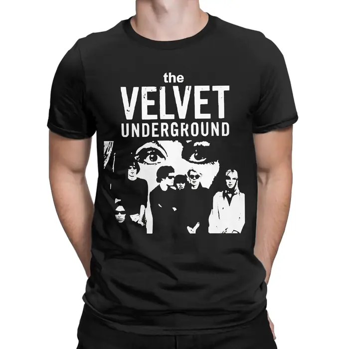The Velvet Underground Andy Warhol Nico T-Shirt For Men Women Cotton Clothes Priting Round Neck Short Sleeve