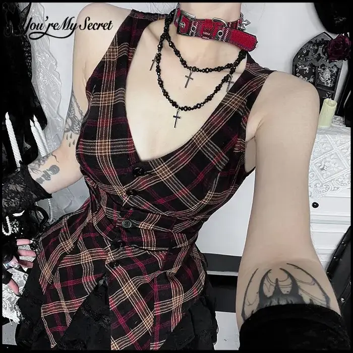 [You're My Secret] Corset gothique ajusté pour femme