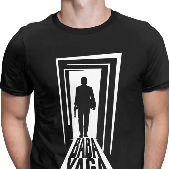 Ever Baba Yaga T-shirt pour homme, T-shirt cool, John Wick, Keanu Reeves, Movie Dog, Funny, Premium 