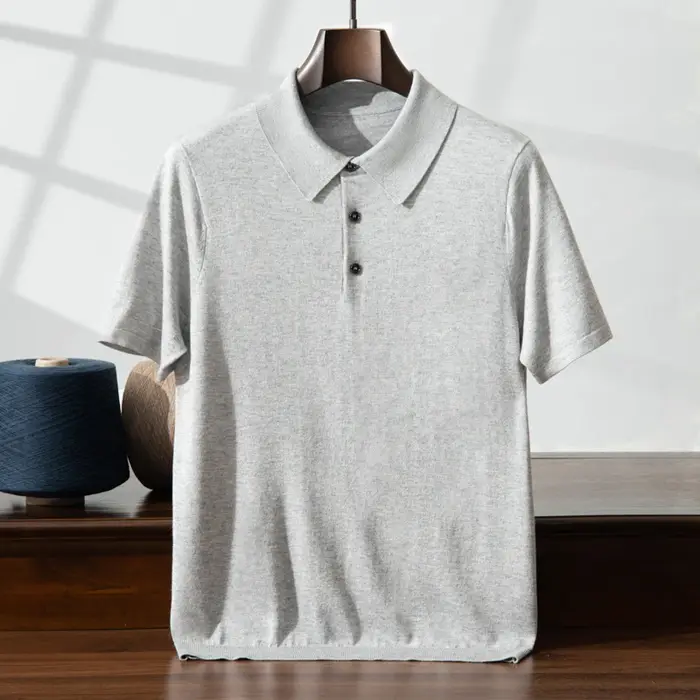Polo à manches courtes Mulberry pour hommes