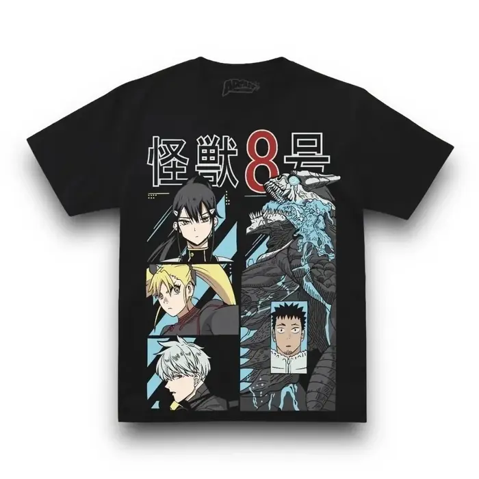 25 nouveau chaud japonais Anime KAIJU No.8 saison 2 T-shirts femmes hommes décontracté coton surdime