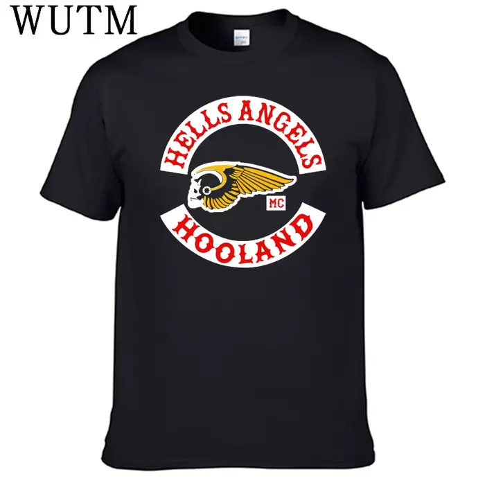 T-shirt pour hommes, 100% coton, Hell Angels Holland