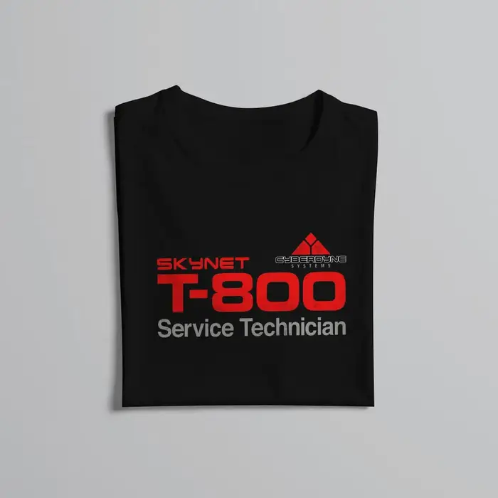 Le technicien Terminator T-800 t-shirt graphique hommes hauts Vintage Goth été à manches courtes Harajuku