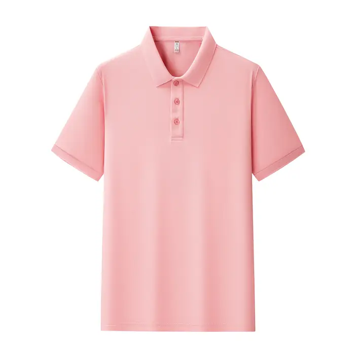 Polo d'été, haut à manches courtes tendance, absorbant la transpiration et respirant, design haut de