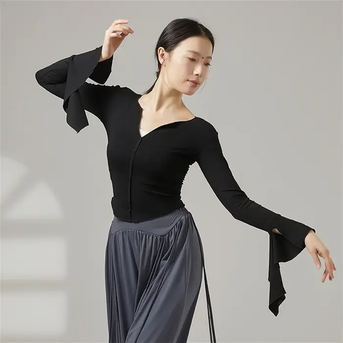 T-shirt de danse moderne pour femmes