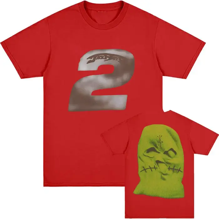 JACKBOYS II t-shirts à manches courtes coton mode T-shirt décontracté col rond Hip Hop Streetwear unisexe Album
