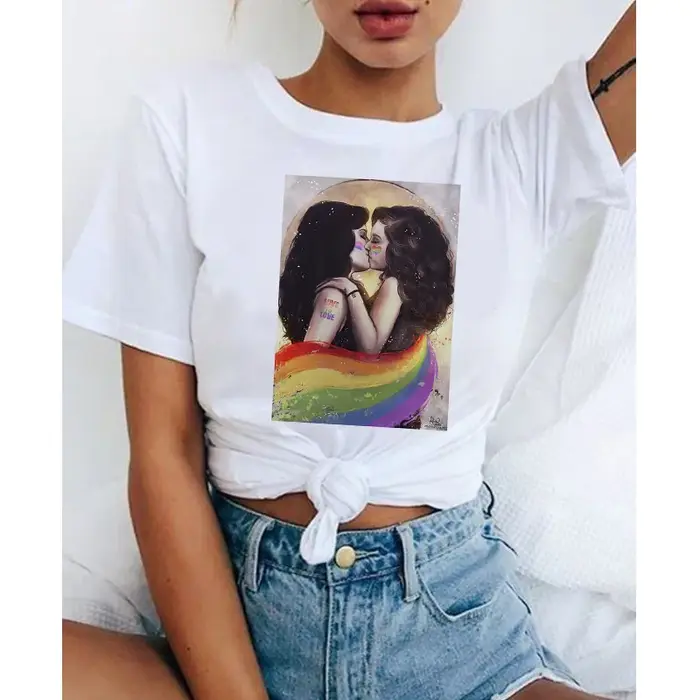 T-shirt femme, lgbt