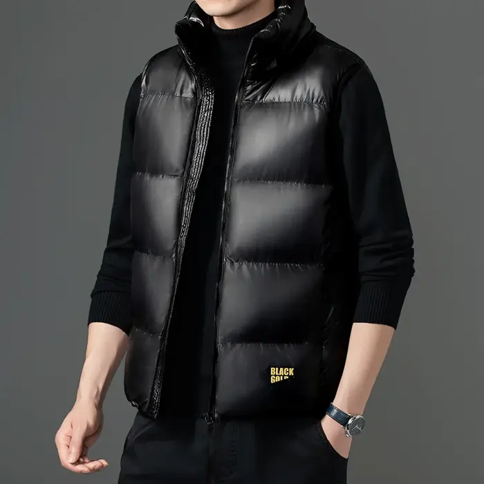 Marque hommes gilet vers le bas