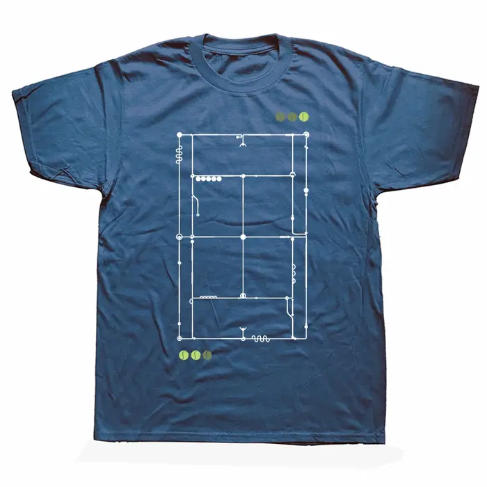 Drôle le joueur de Tennis graphique T-shirts hommes femmes mode t-shirt décontracté 100% coton ample surdimensionné