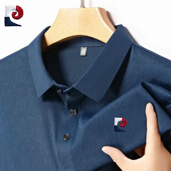 PIERRE CARDIN nouvel été haute qualité Camouflage à manches courtes Polo hommes mode et décontracté polyvalent haut