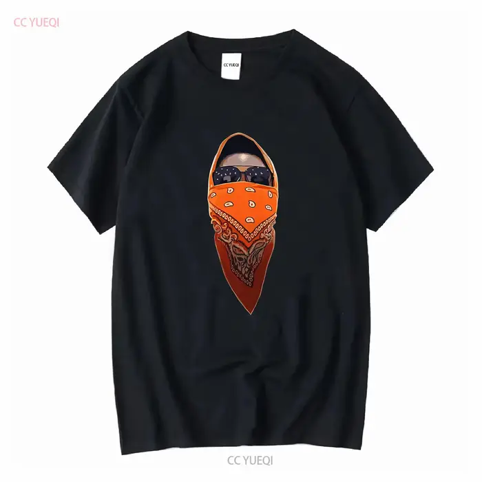 T-shirt Vybz Kartel à manches longues ou courtes, style vintage, délavé, polyvalent, pour un usage q