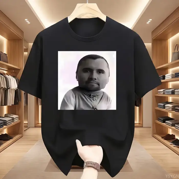 T-shirt graphique drôle Charlie Kirk Baby Face Meme pour hommes et femmes