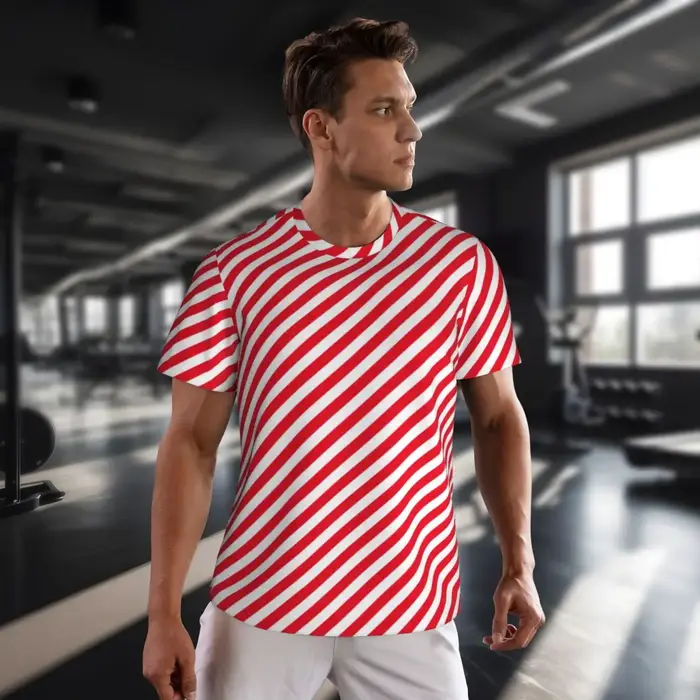 T-shirt de gymnastique elfe de Noël pour hommes