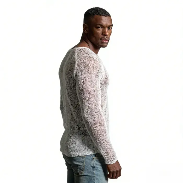 T-shirt décontracté sexy pour homme