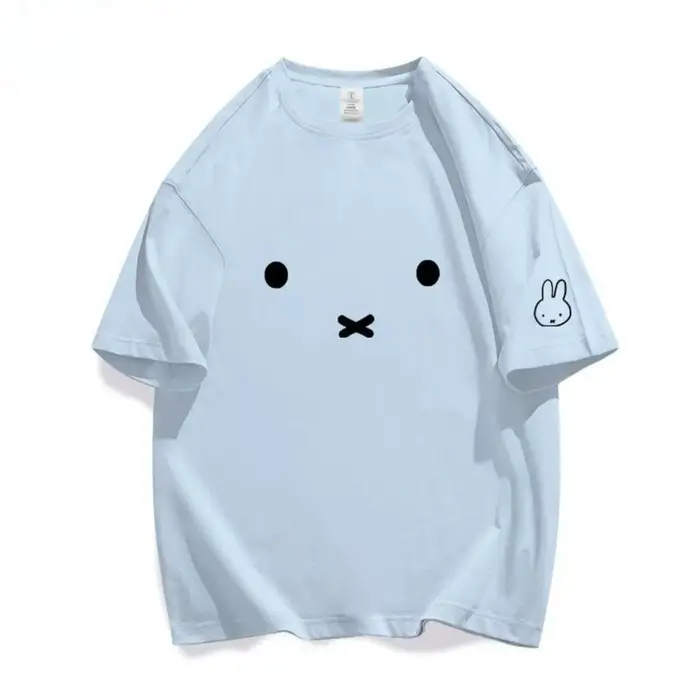 T-shirt Kawaii Miffy à manches courtes