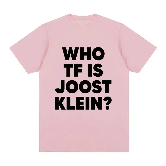 T-shirt tendance et amusant pour femme 2026 – Qui est Joost Klein ? – Haut créatif et stylé