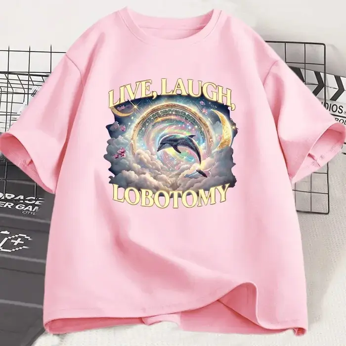 T-shirt Live Laugh Lobotomy pour femmes