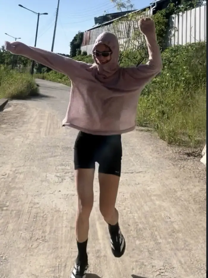 Gnuhr Running Style – Haut en tricot léger