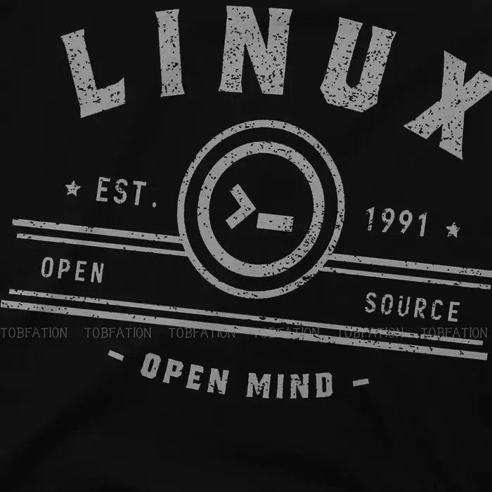 T-shirt Linux exclusif T-shirt homme décontracté