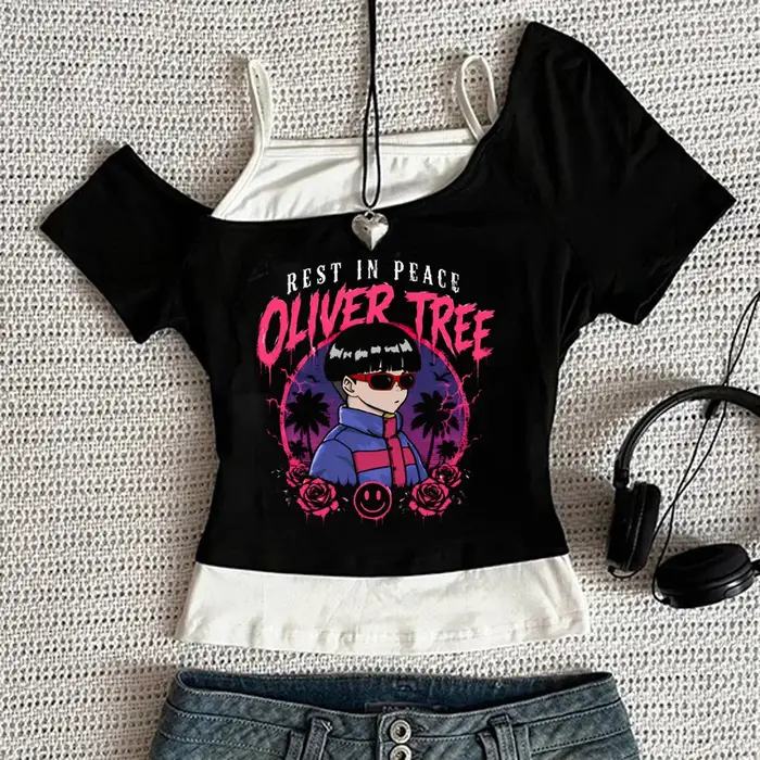 Oliver Tree crop top pour adolescents