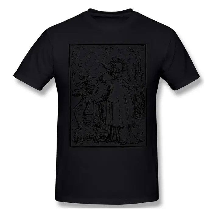 T-shirt Punk en pur coton pour hommes