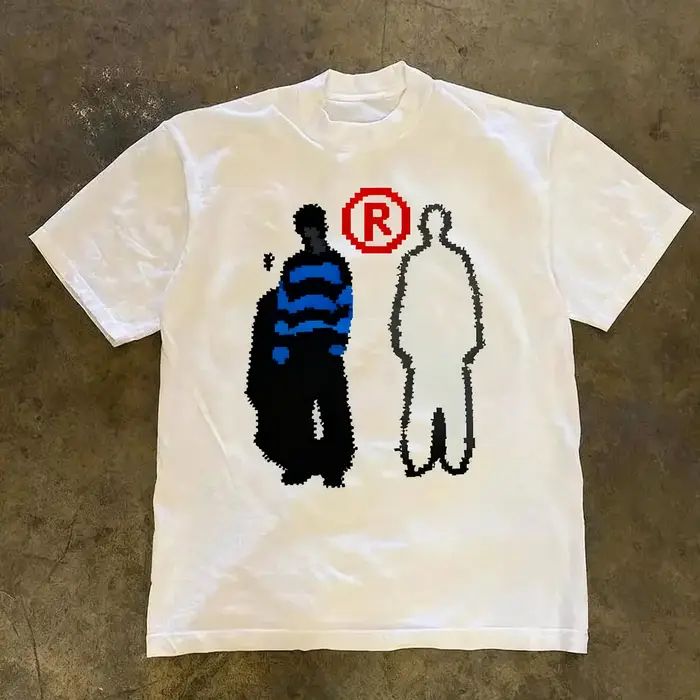 T-shirt à manches courtes confortable et polyvalent pour hommes et femmes, style streetwear tendance