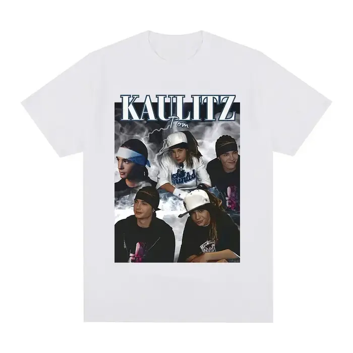 Rock Band Tokio hôtel Tom Kaulitz graphique T-shirt hommes vêtements Hip Hop Punk gothique