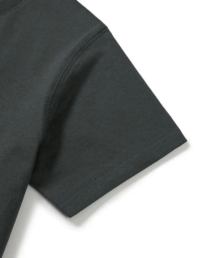 T-shirt graphique noir pour hommes - Texte de lèvres audacieuses et de poignée en coeur Design