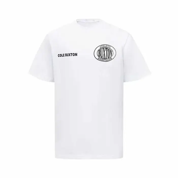 T-shirts de créateur Cole à imprimé lettres pour hommes