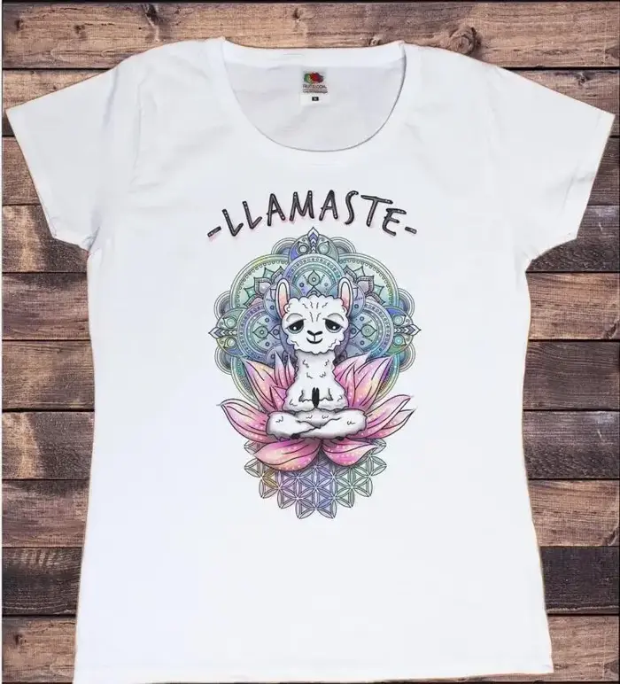 T-shirt imprimé arbre pour femme, vêtements de méditation, respirant, oiseau arc-en-ciel, Harajuku,