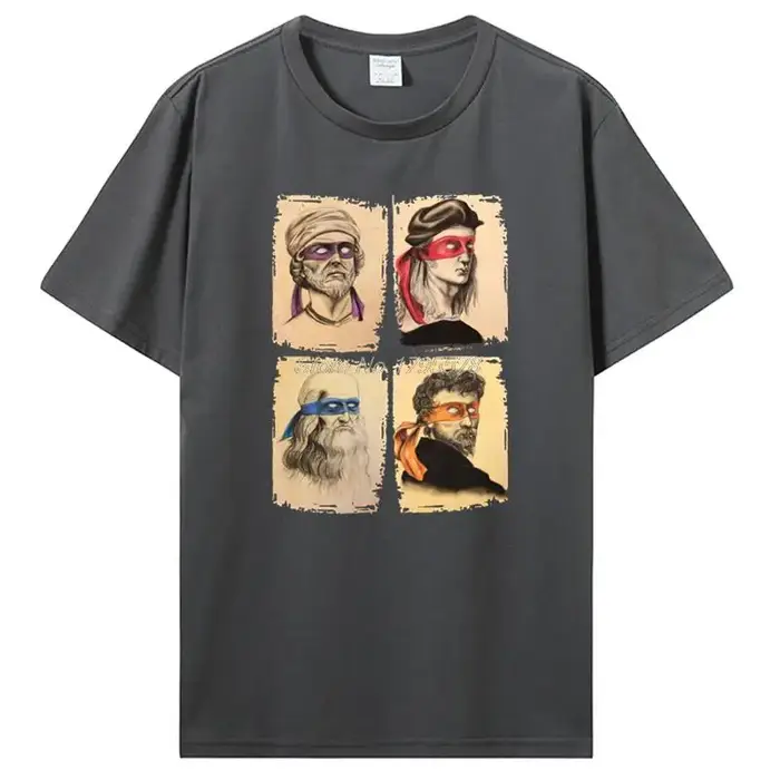 T-Shirt manches courtes col rond pour homme