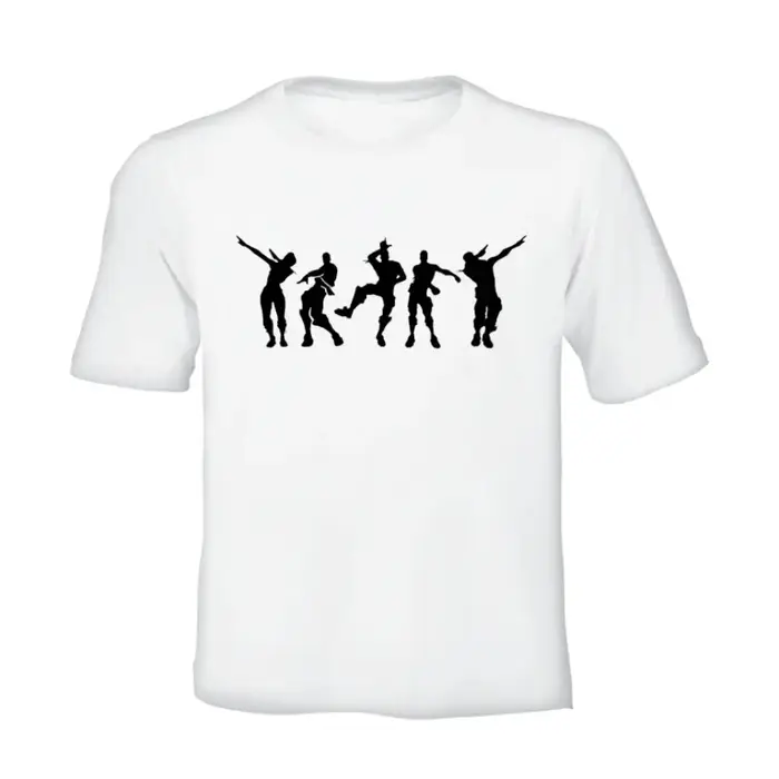 2025 nouvelle vente chaude Fortniter célébrations T-Shirt adulte hommes jeu danse Discout chaude nou