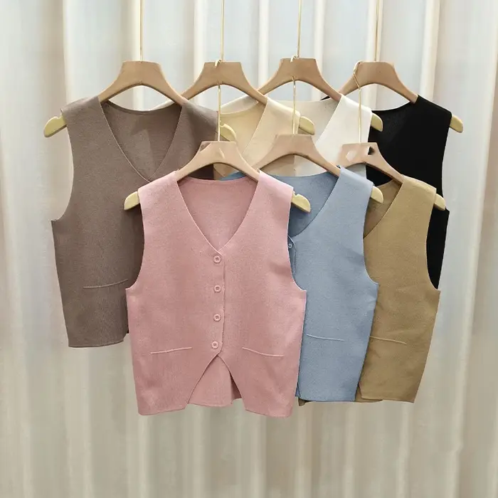 T-shirt Chic à Col en V pour Femme, Vêtement Décontracté, Rétro, Solide, pour Document