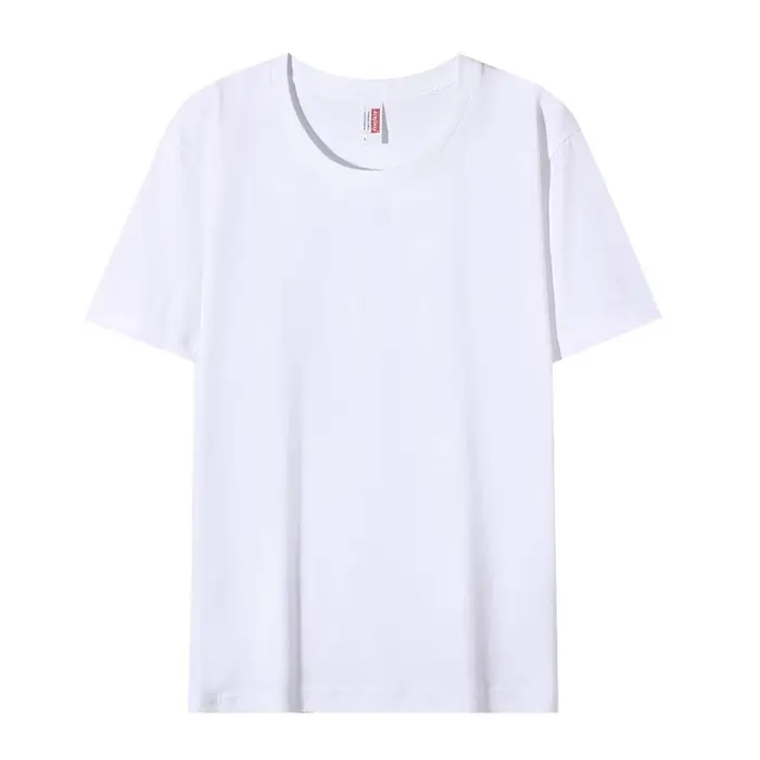 T-shirt unisexe en coton blanc, vente en gros, de haute qualité, en vrac