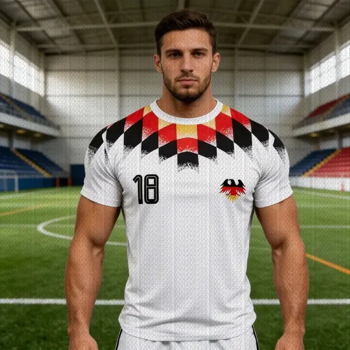 T-shirt d'été pour hommes Allemagne