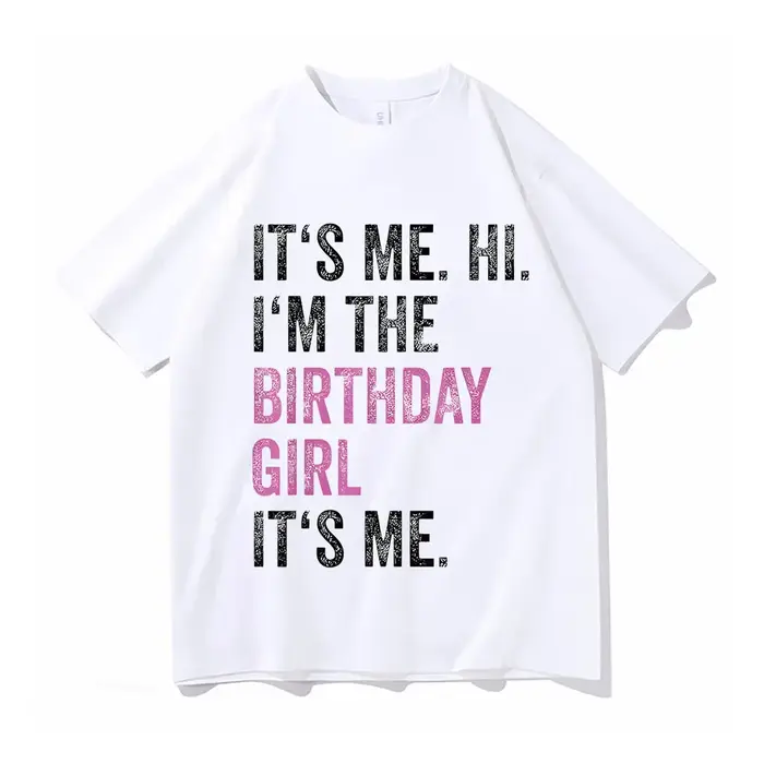 T-shirt à manches courtes en coton à col rond pour hommes, mode vintage, fête d'anniversaire pour en