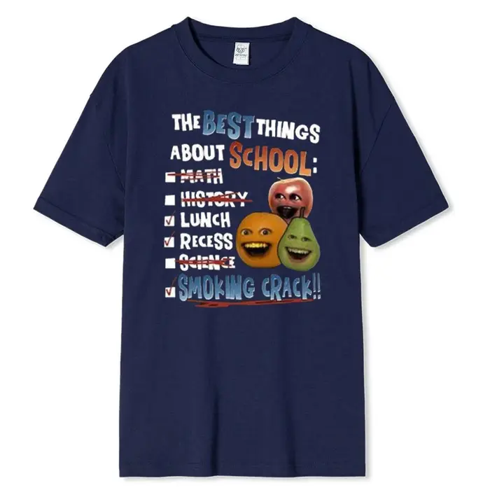T-shirt ennuyeux les meilleures choses à l'école
