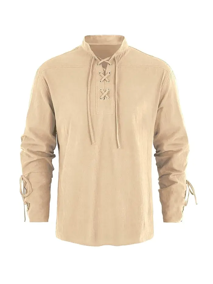 Chemise à manches longues pour hommes