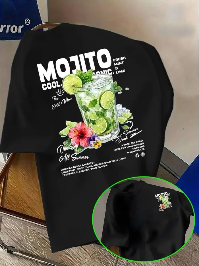 T-shirt pour homme imprimé en 3D