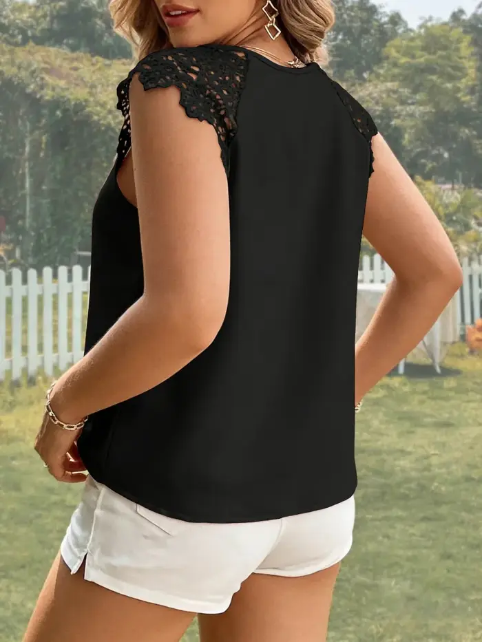Débardeur Chic Grande Taille pour Femme – Col V