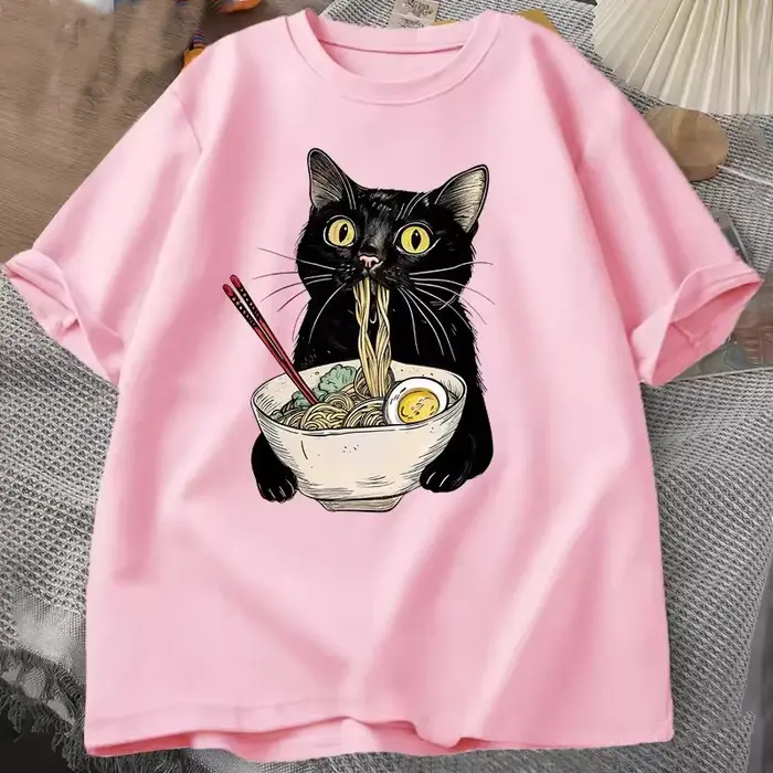 T-shirt en coton à manches courtes pour hommes et femmes
