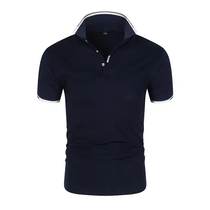 Nouveau Polo Homme 2026 Blanc Décontracté à Manches Courtes – Chemise de Golf de Haute Qualité pour l'Été – Vêtements