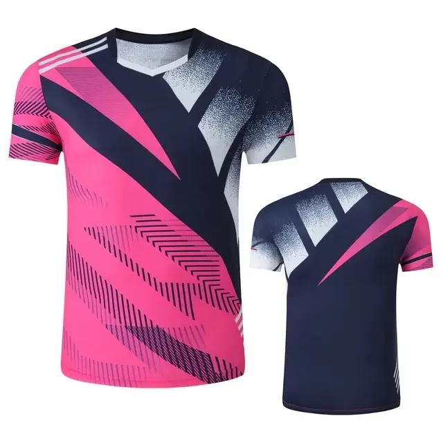 Badminton Tennis compétition hommes femmes enfants t-shirts pour garçons chemise de Tennis de Table 