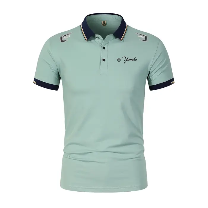 Nouveau polo pour homme à motif Yamaha