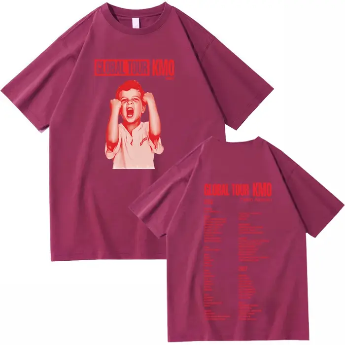 Pablo-Alboran World Tour 2026 T-shirt homme femme Harajuku chemise décontractée à manches courtes et col rond