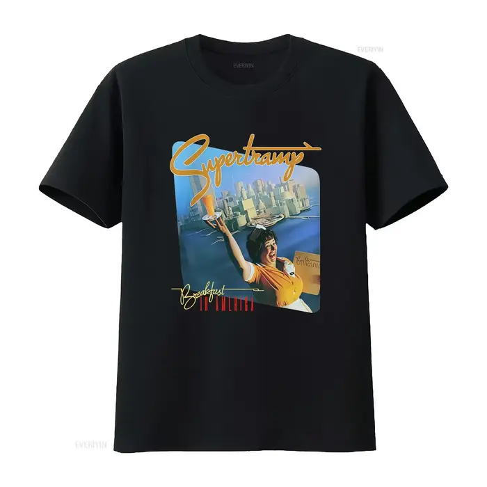 T-shirt Supertramp Breakfast In America Rock Band