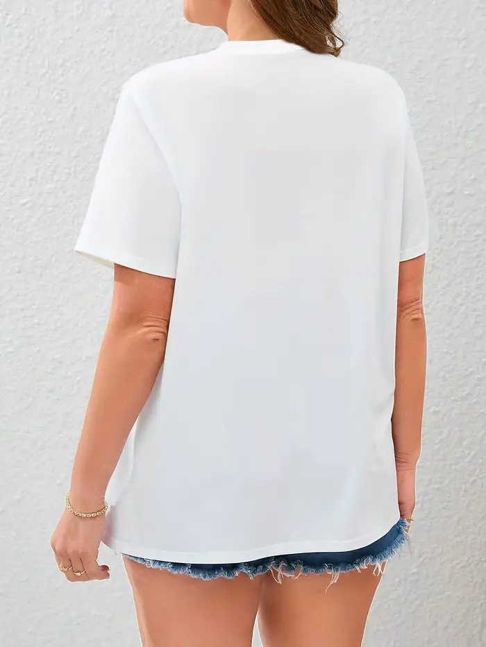 T-shirt imprimé Paris Street pour femmes